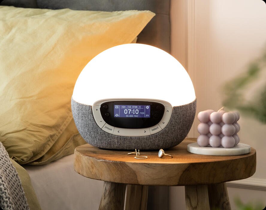 Lumie® Bodyclock Shine 300 Wake-up Light Radio Alarm Clock