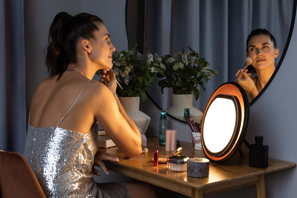 Lumie Halo Bright Light Therapy Lamp for Better Mood, Energy and General Sense of Wellbeing