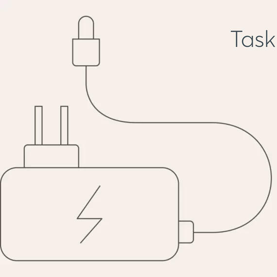 Task mains power adaptor photo