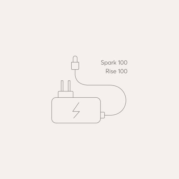 Adaptateur secteur pour Bodyclock Spark 100 et Rise 100 photo