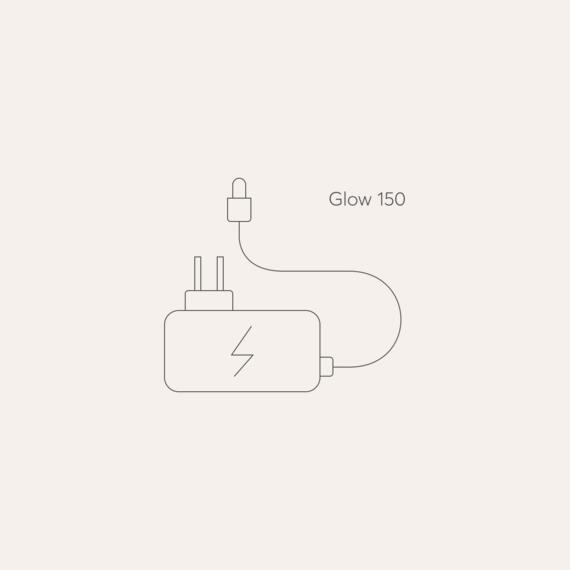 Bodyclock Glow 150 mains power adaptor photo