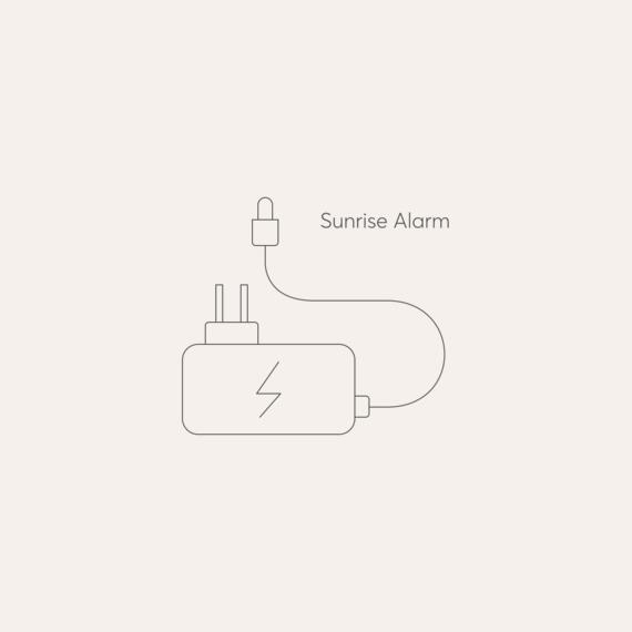 Sunrise Alarm mains power adaptor photo