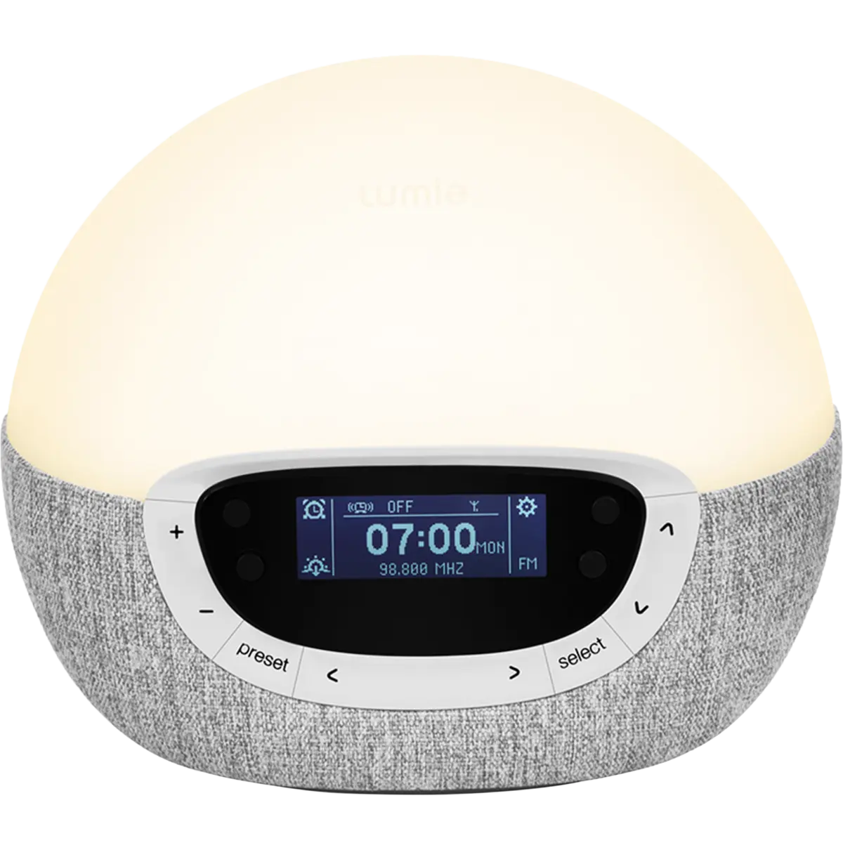 Lumie® Bodyclock Shine 300 Wakeup Light Radio Alarm Clock
