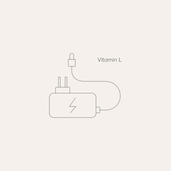 Vitamin L mains power adaptor photo