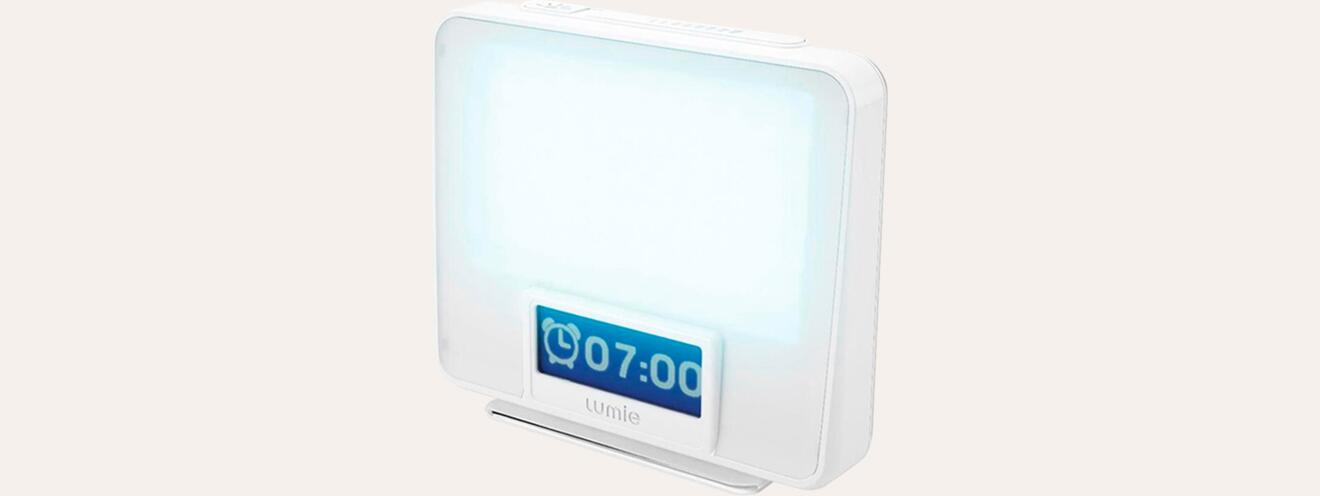 Simulateur d'aube Lumie Sunrise Alarm - Luminothérapie