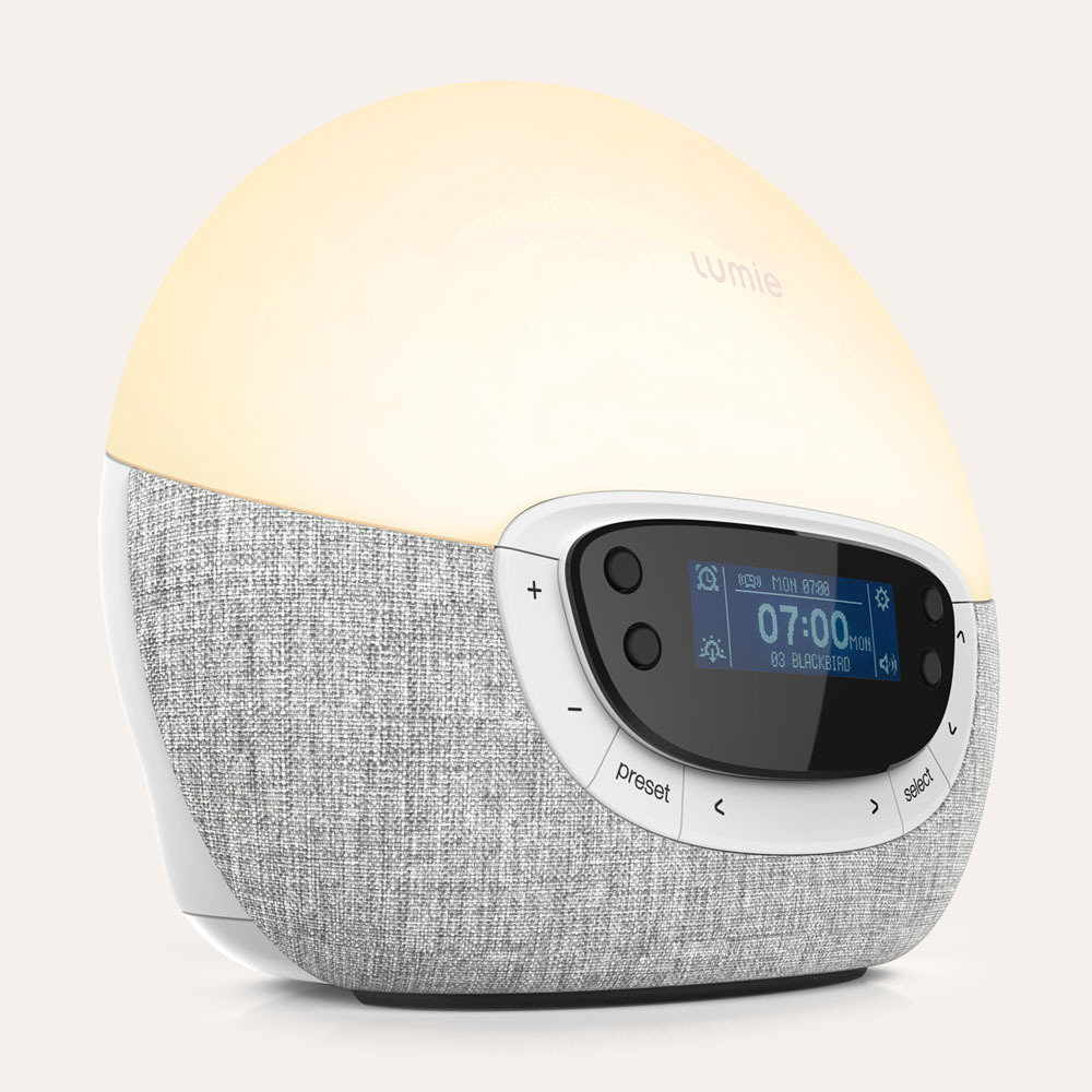 Lumie® Bodyclock Shine 300 Wakeup Light Radio Alarm Clock