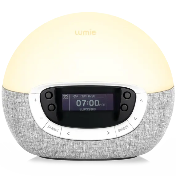 Simulateur d'aube et radio-réveil Lumie® Bodyclock Shine 300